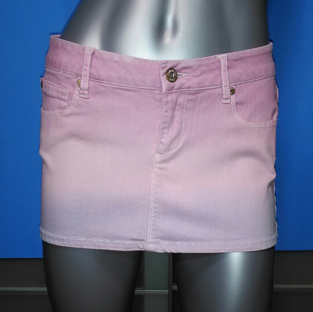 CELEBRITY PINK • Hombre Pastel Micro Mini / size 5 - Picture 2 of 7